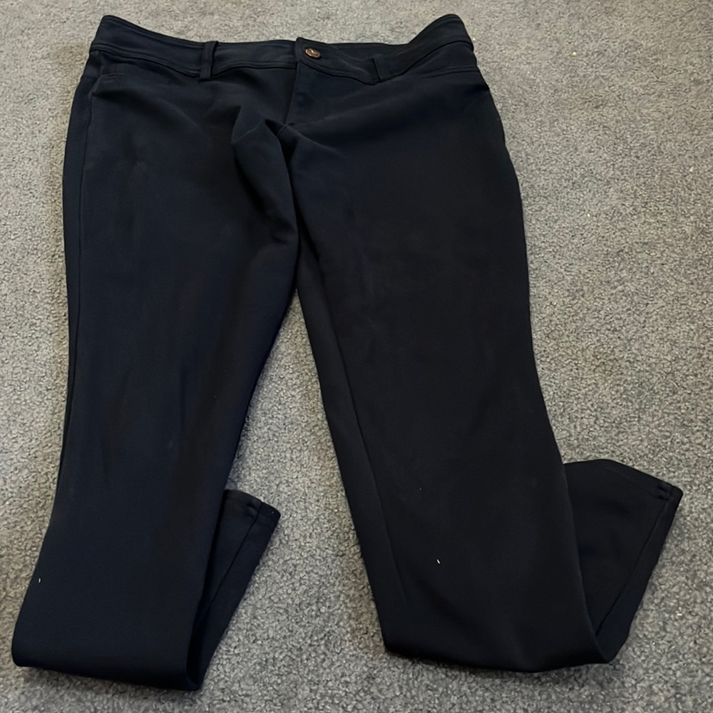 Must Have Navy Blue Skinny Ankle Pants